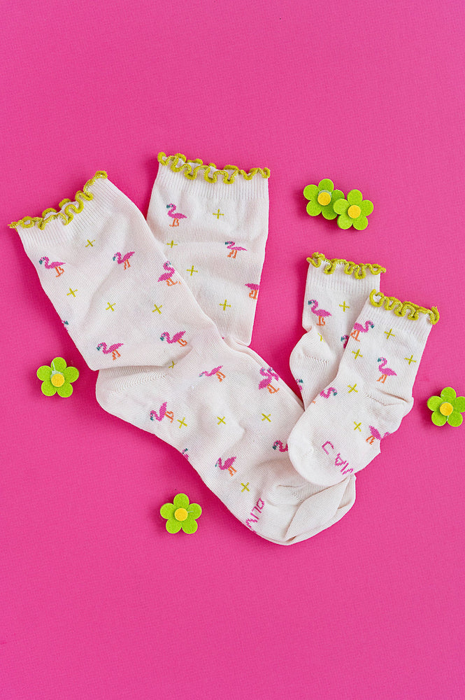 Let's Flamingo Sock: ADULT
